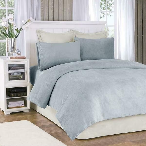 True North Soloft Plush Sheet Set - Twin, True North By Sleep Philosophy, Mfr#: BL20-0601